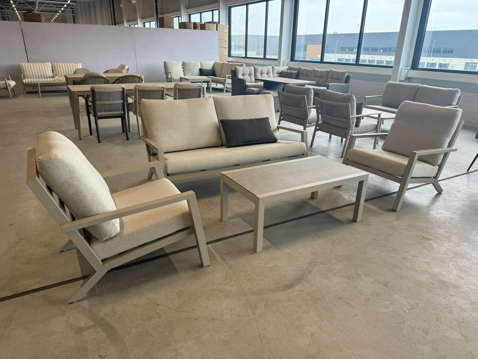 Azzurro sofa blokset Tierra Outdoor, Ophalen of Verzenden, Zo goed als nieuw