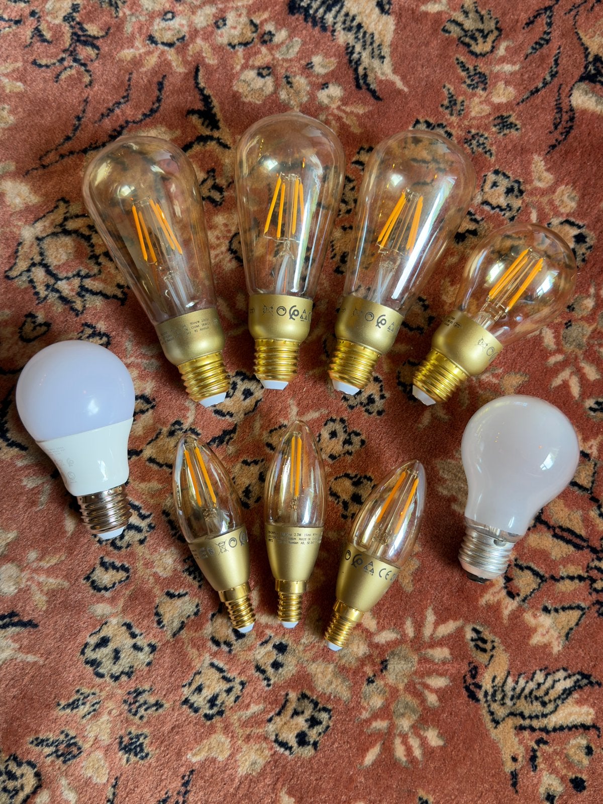 Ledlampen E14 en E27, samen €10,00, Huis en Inrichting, Lampen | Losse lampen, Ophalen, Led-lamp, Zo goed als nieuw, Minder dan 10 watt