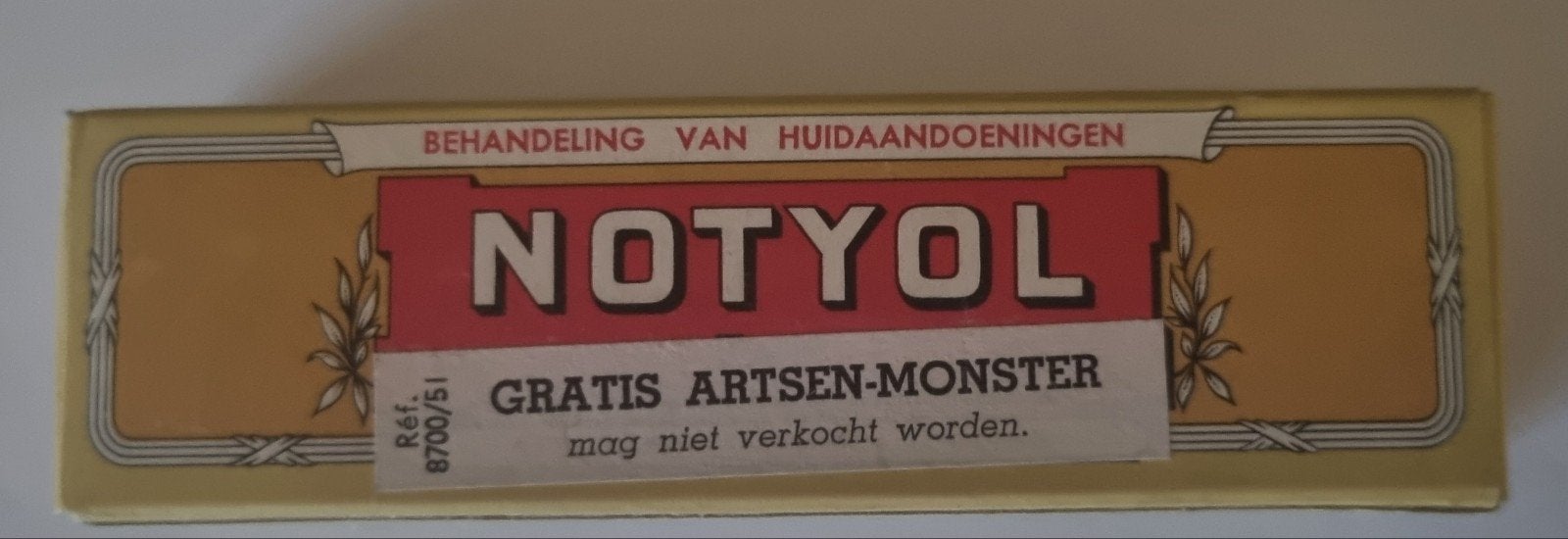 vintage Notyol zalf, Ophalen of Verzenden, Nieuw
