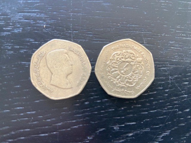quarter dinar Jordanie, Ophalen of Verzenden, Midden-Oosten