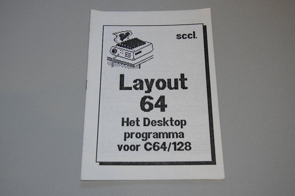 Commodore 64 (C64) : Layout 64 (Handleiding), Ophalen of Verzenden