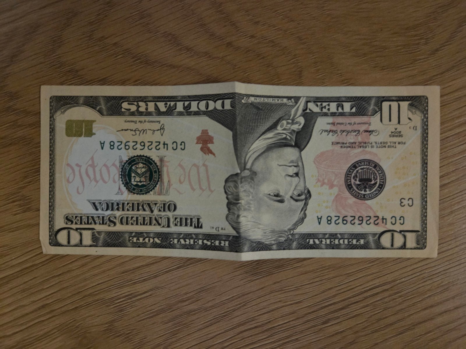 Amerikaanse 10 dollar biljet, Ophalen of Verzenden, Noord-Amerika