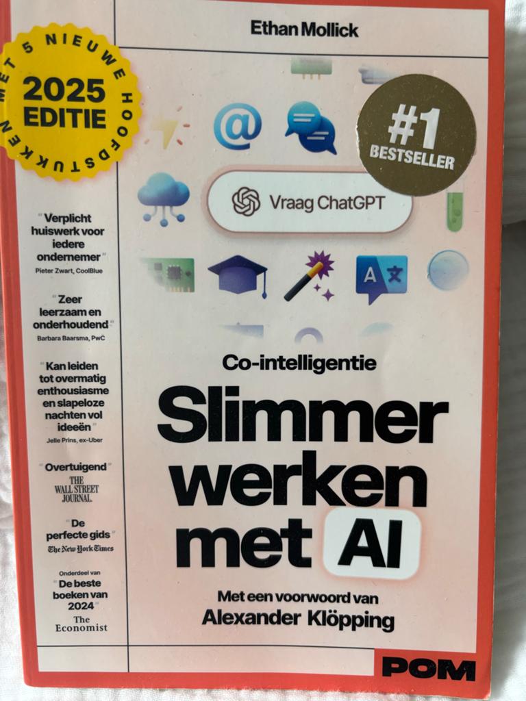 Slimmer werken met AI - Ethan Mollick (2025 Editie), Ophalen of Verzenden, Nieuw, Programmeertaal of Theorie