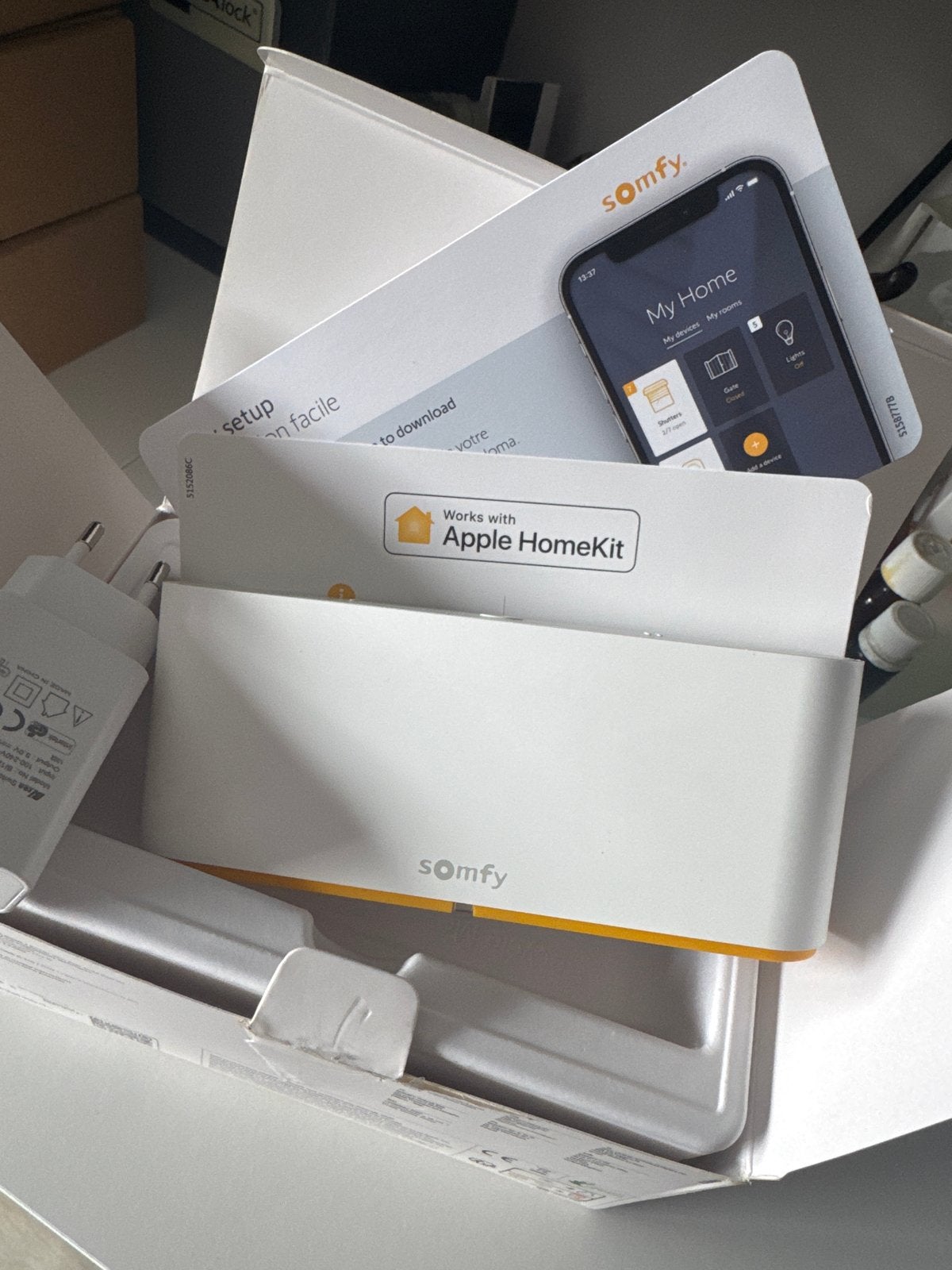 Somfy TaHoma switch - Smart Home bedieningseenheid, Ophalen of Verzenden, Zo goed als nieuw