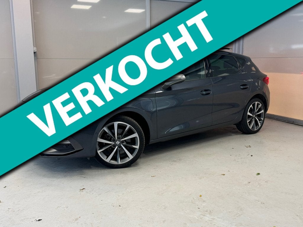 Seat Leon 1.4 TSI eHybrid PHEV FR Business Intense | PANODAK, Auto's, Seat, Bedrijf, Te koop, Leon, ABS, Achteruitrijcamera, Adaptive Cruise Control