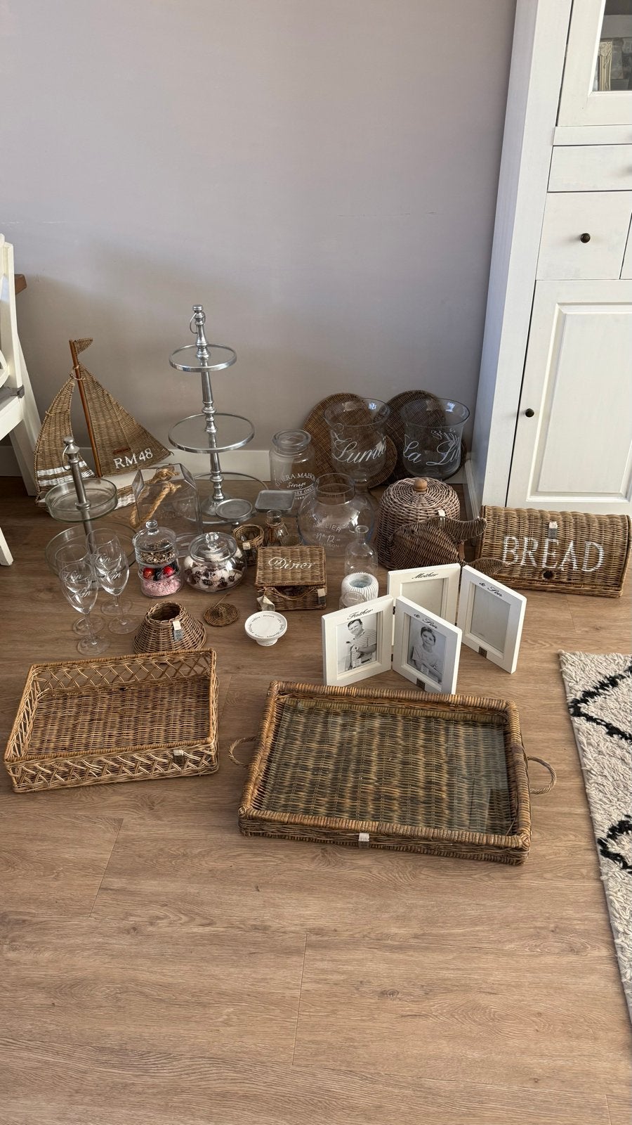 Grote collectie Rivièra Maison items - Los of compleet, Ophalen, Gebruikt, Meerkleurig, Landelijk