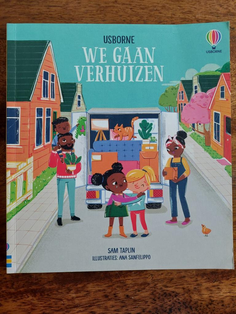 We gaan verhuizen. Usborne. Sam Taplin, Boeken, Ophalen of Verzenden, Zo goed als nieuw, Fictie algemeen