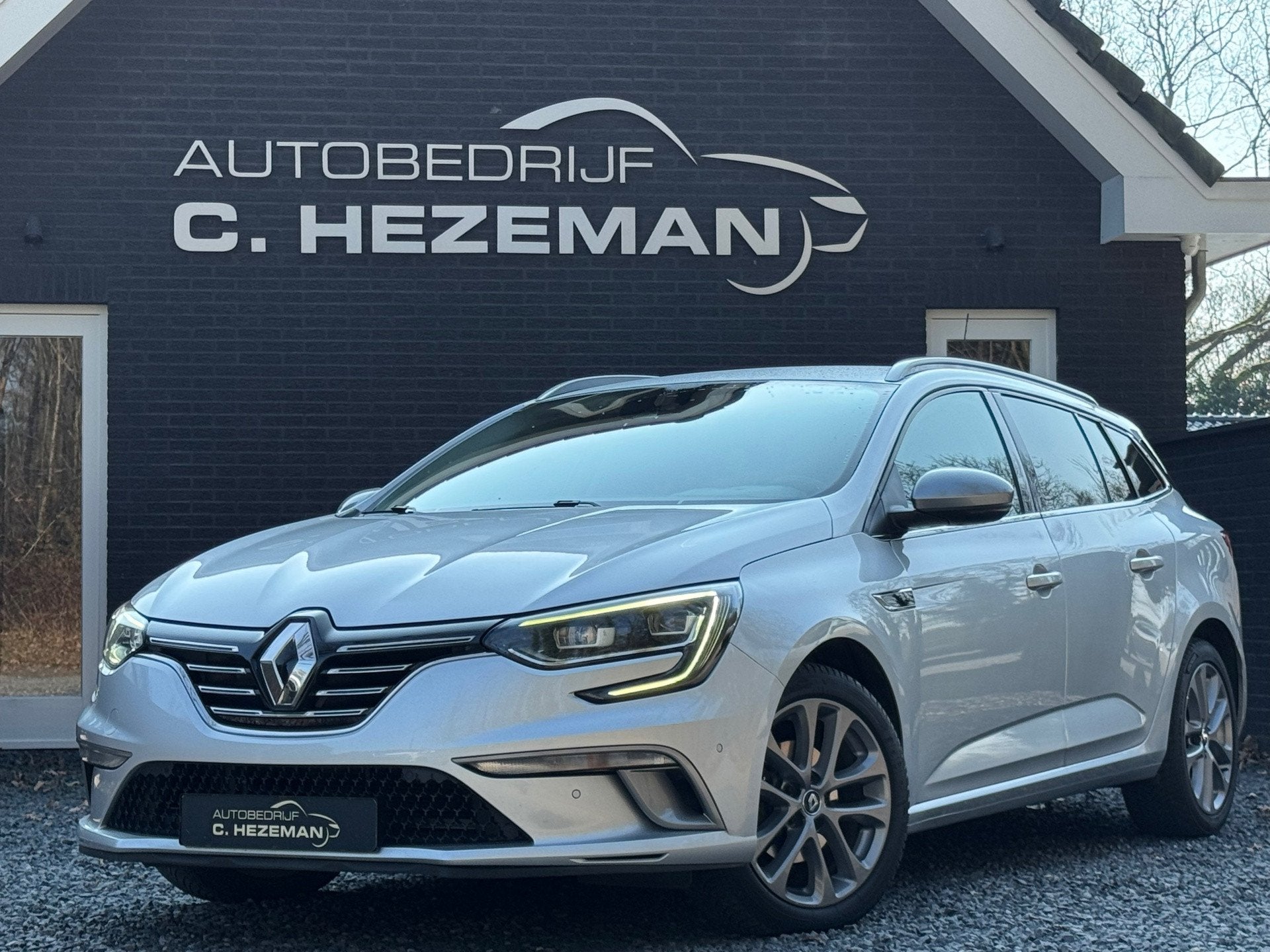 Renault Mégane Estate 1.2 TCe GT-Line Full Led Head Up Disp, Voorwielaandrijving, Stof, Gebruikt, Zwart