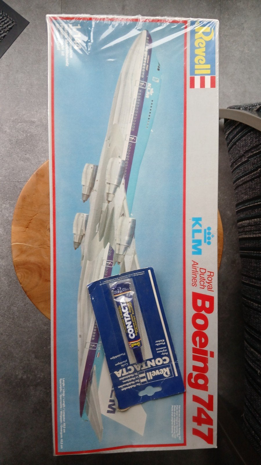 Revell Boeing 747 KLM modelbouw vliegtuig 1:144 nieuw, Hobby en Vrije tijd, Ophalen, 1:72 tot 1:144, Revell, Nieuw