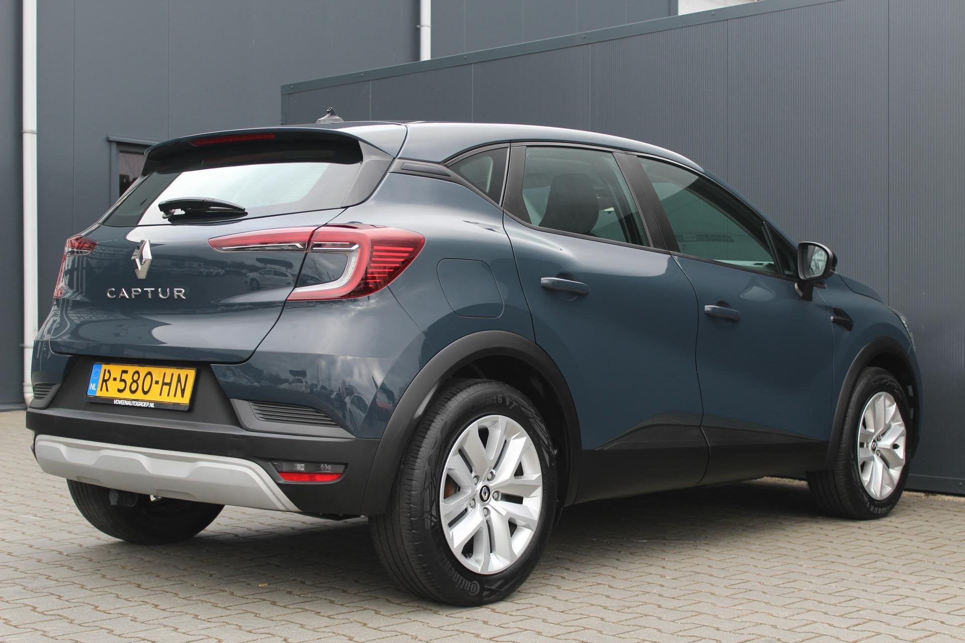 Renault Captur 1.0 TCe 90 Zen | Incl. 12 maanden garantie |, Auto's, Renault, Voorwielaandrijving, Stof, Gebruikt, Blauw