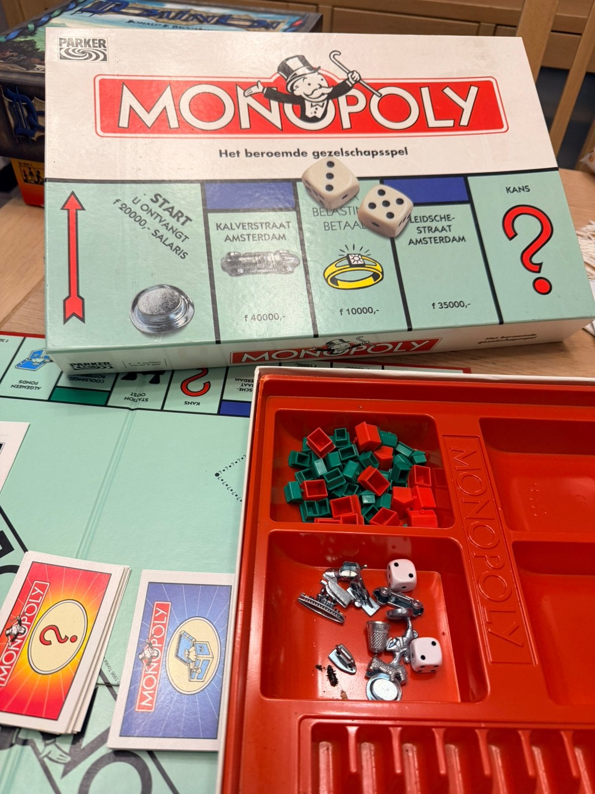 Monopoly orginele oude uitvoering zgan, Hobby en Vrije tijd, Ophalen of Verzenden, Zo goed als nieuw