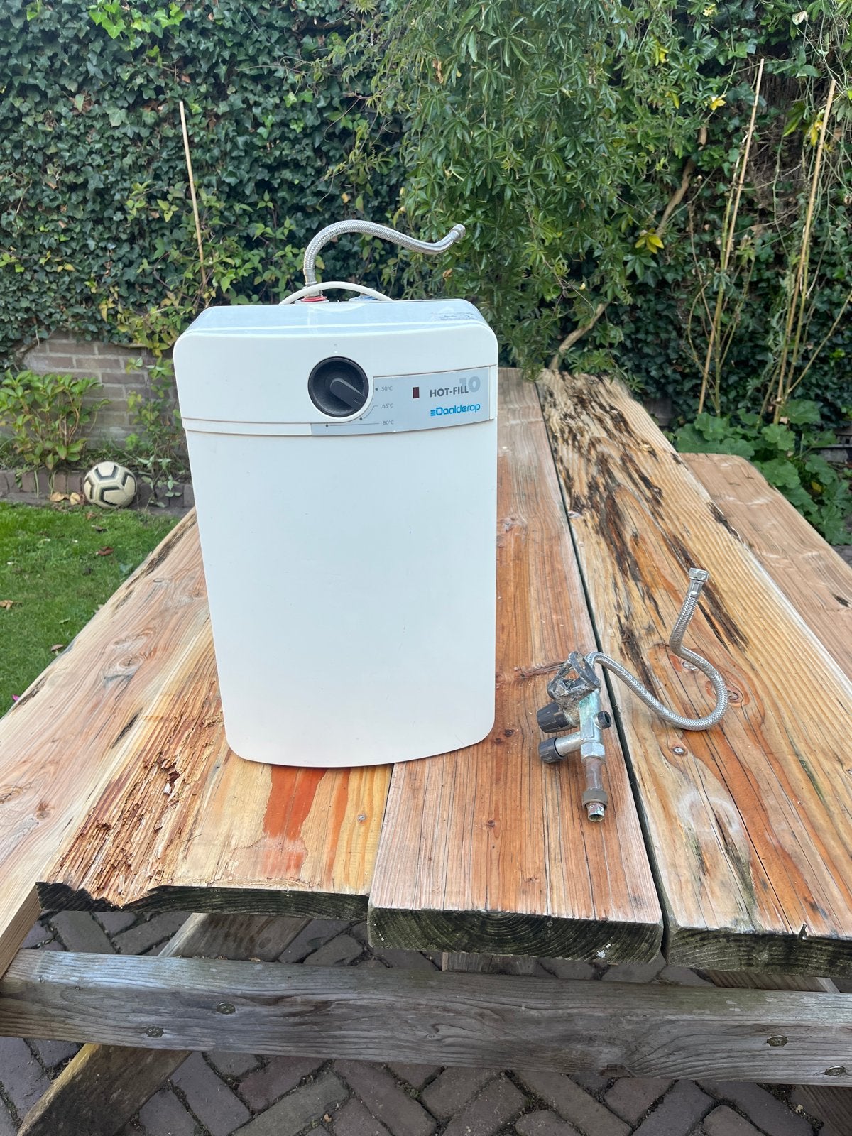 Daalderop Hot-Fill Boiler, Gebruikt, Aardgas, Minder dan 20 liter, Onbekend