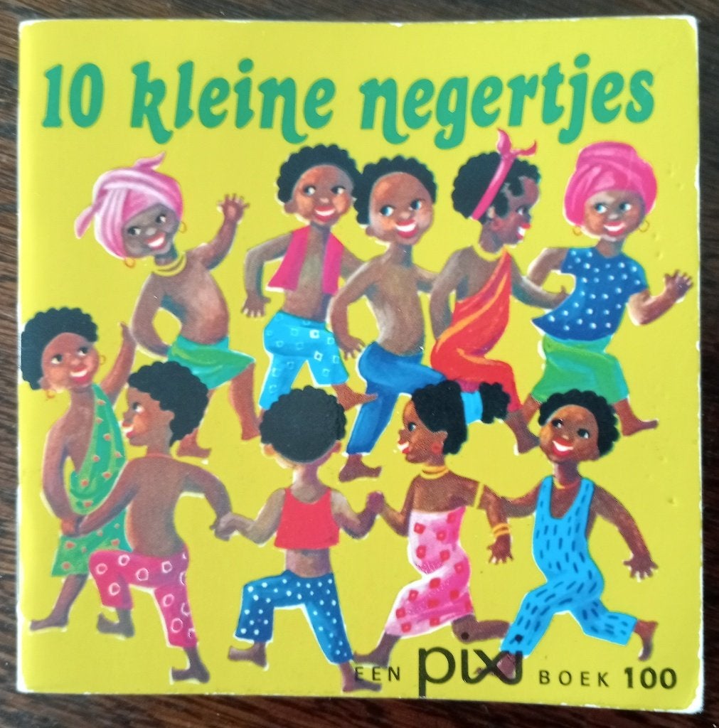 10 kleine negertjes   PIXI boekje 1e dr. 1977, Boeken, Kinderboeken | Jeugd | onder 10 jaar, Ophalen of Verzenden, Gelezen, Fictie algemeen