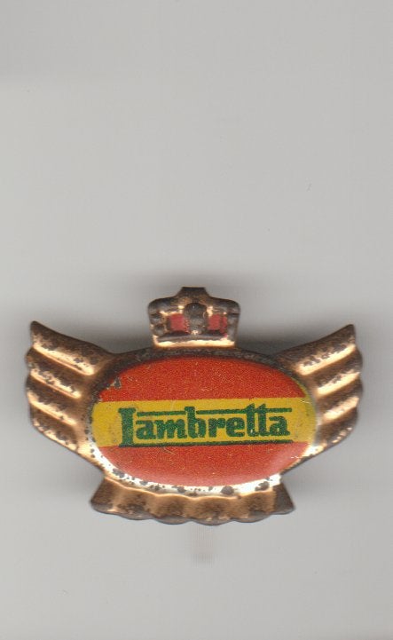 Lambretta vintage bromfiets speld, Verzenden, Zo goed als nieuw