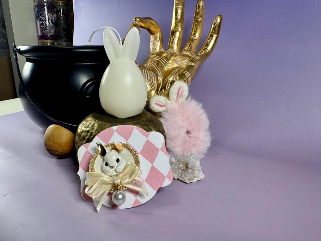 Blush Bunny Cadeauset – Bunny Candle & Cute Selfcare Gift, Verzenden, Nieuw, Haarspeld