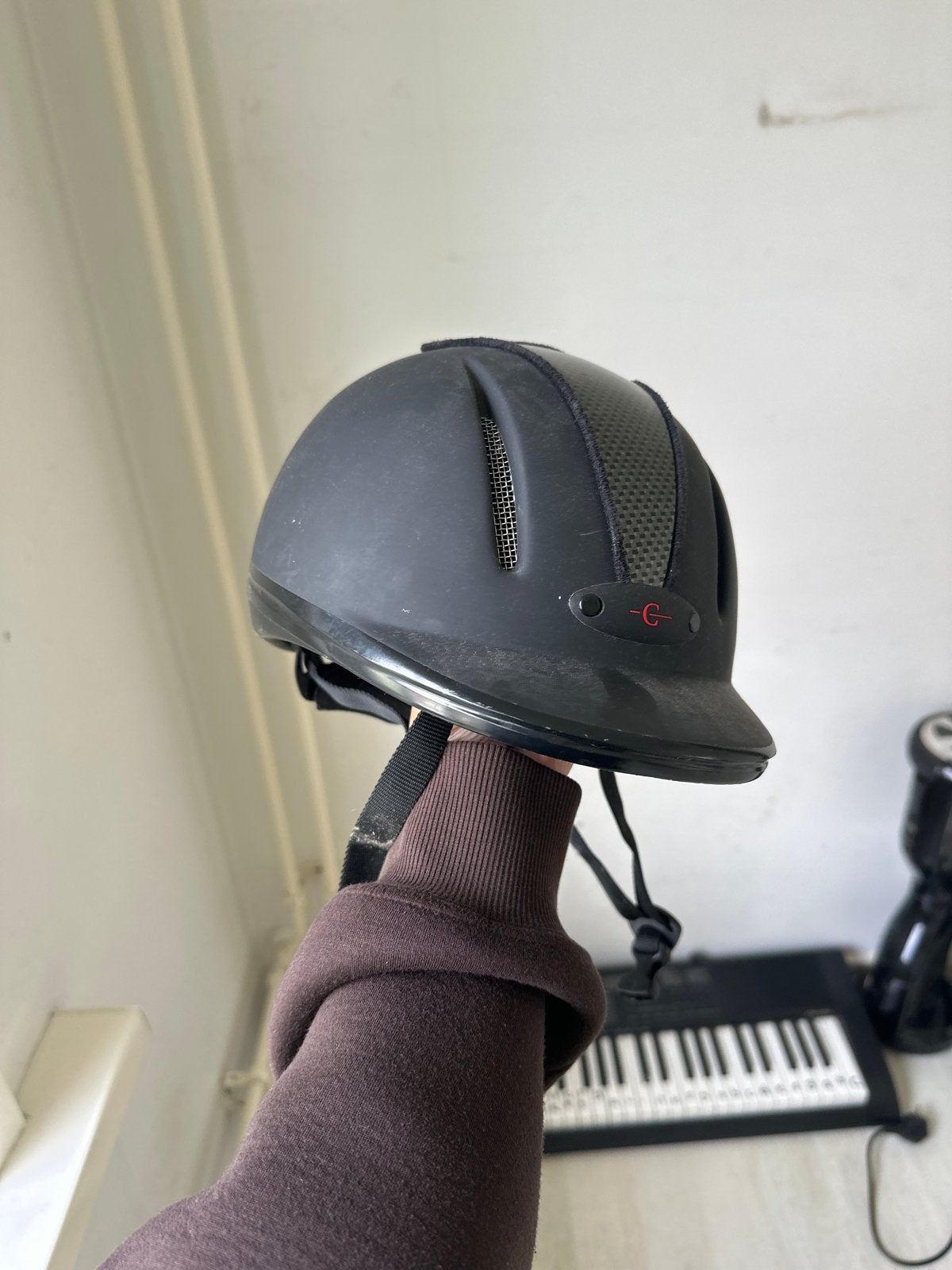 Covalliero cap junior 50/54cm - Veilig en lichtgewicht, Dieren en Toebehoren, Paardrijkleding, Ophalen of Verzenden, Gebruikt