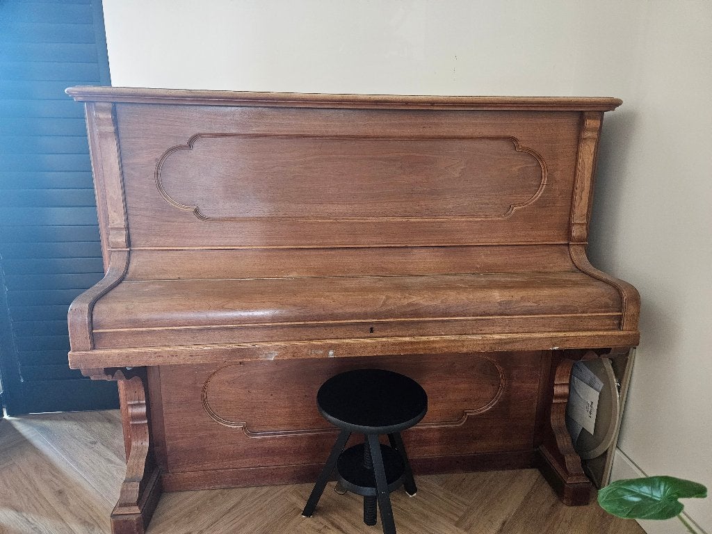 PIANO Römhildt Weimar, Ophalen, Gebruikt, Bruin, Piano