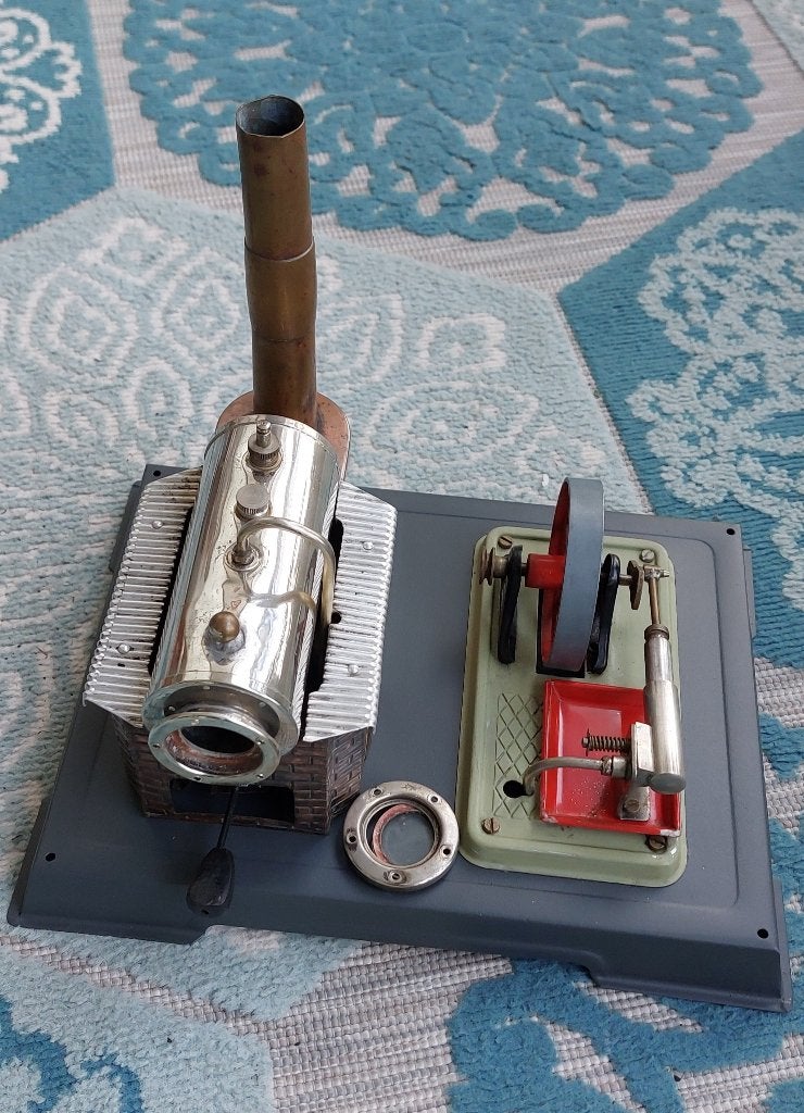 Wilesco stoommachine, Hobby en Vrije tijd, Ophalen of Verzenden, Gebruikt, 1:32 tot 1:50