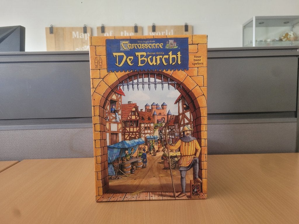Carcassonne De Burcht 999 Games Bordspel ZGAN, 999 Games, Ophalen of Verzenden, Zo goed als nieuw, 999 Games