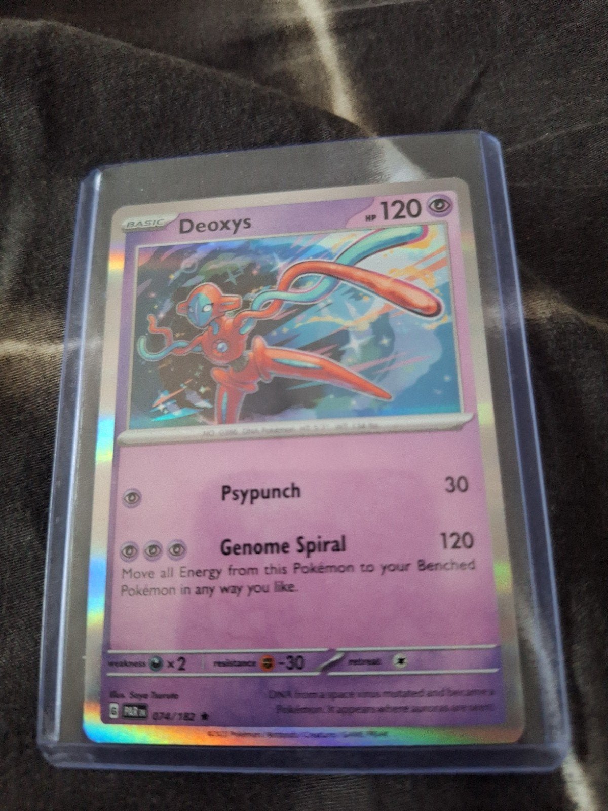 Deoxys Pokémon Kaart - 074/182 - Zeldzaam, Ophalen