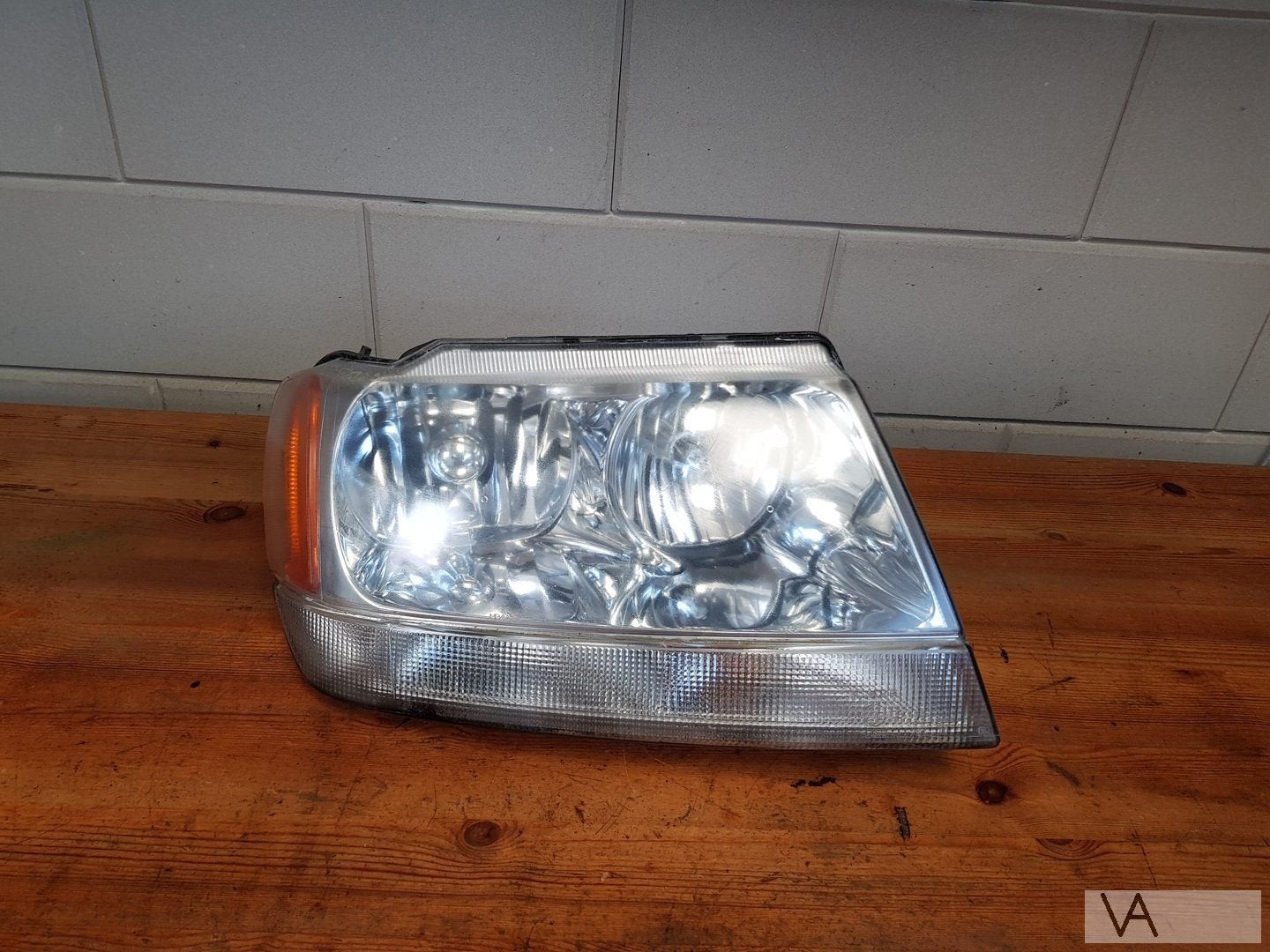 Koplamp rechts Jeep grand Cherokee 1999 - 2005 schadevrij 75, Jeep, Gebruikt, -, -