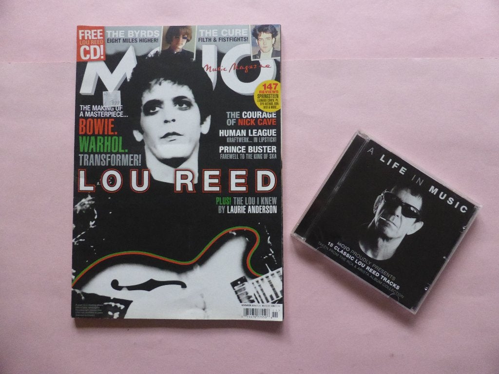 Lou Reed Special Mojo + Lou Reed CD , Ophalen of Verzenden, Zo goed als nieuw, Poprock, Speciale editie