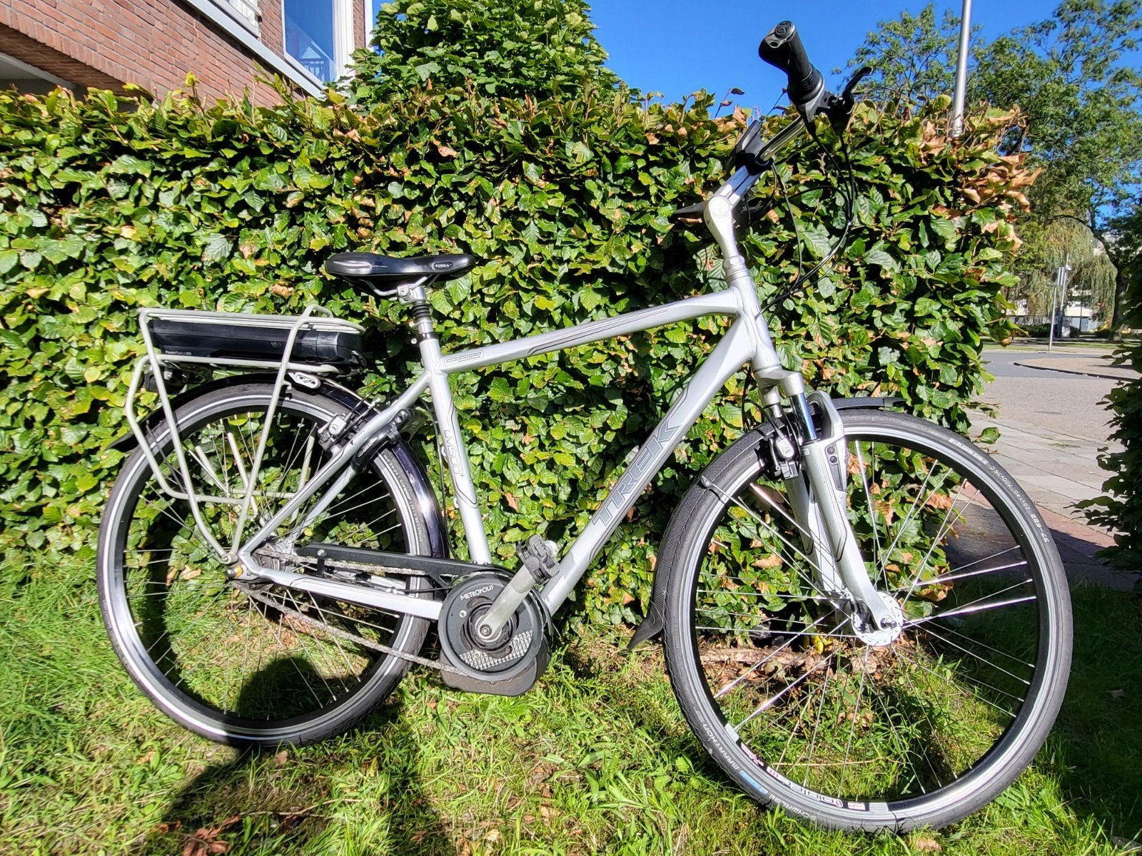 mooie trek e-bike (bosch) maat 57, Fietsen en Brommers, 55 tot 59 cm, Ophalen, Gebruikt, Overige merken