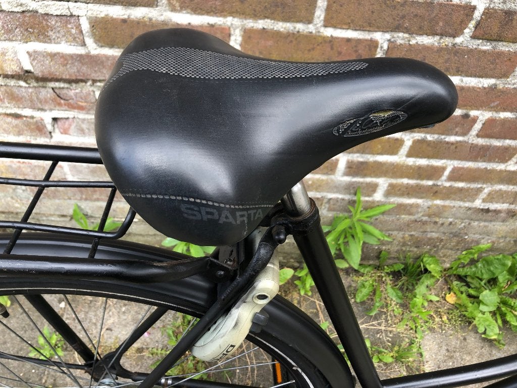 28 inch oma fiets 90 euro, 56 cm of meer, Ophalen, Gebruikt