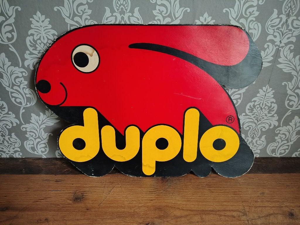 Winkel Reclame Plaat (Karton): Duplo (jaren 90), Verzenden, Gebruikt, Duplo