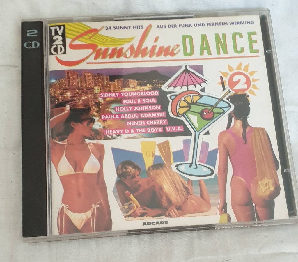 Dubbel CD Sunshine Dance uit 1992., Cd's en Dvd's, Ophalen of Verzenden, Zo goed als nieuw