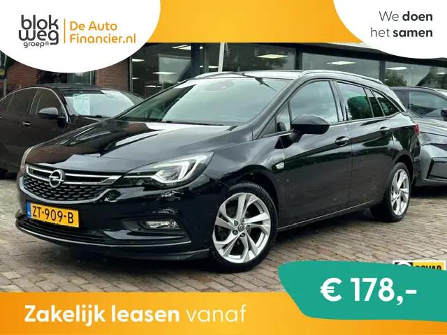 Opel Astra Sports Tourer 1.0 Turbo 105PK Innova € 12.900,0, Gebruikt, 1178 kg, Lichtsensor, Zwart