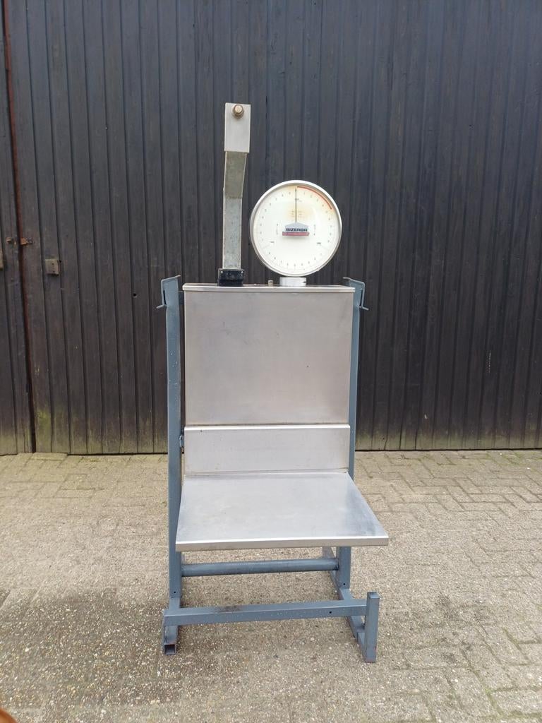 Industriële weegschaal Bizerba, Ophalen