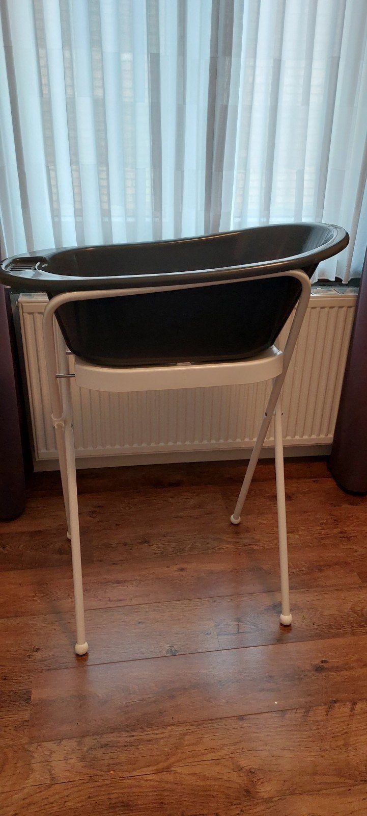 baby bad standaard met zitje., Ophalen, Zo goed als nieuw, Badje, Hema