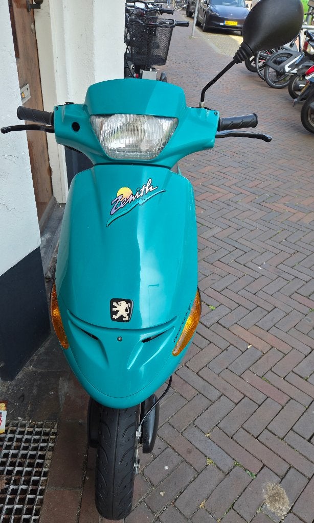 Peugeot Zenith Groen snor, rijdt 45 bij Scooterforyou,Zwolle, Ophalen, Gebruikt, Overige modellen, Benzine