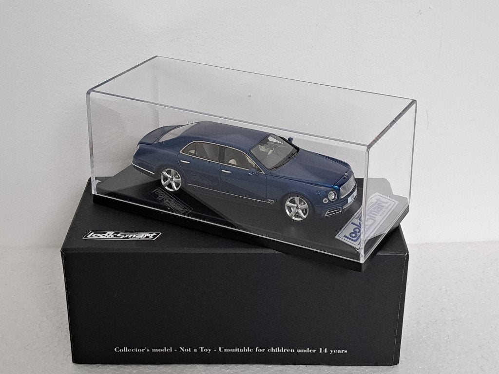 Bentley Mulsanne 1/43 Look Smart Sequine Blue uniek, Hobby en Vrije tijd, Ophalen of Verzenden, Zo goed als nieuw, Auto, Overige merken