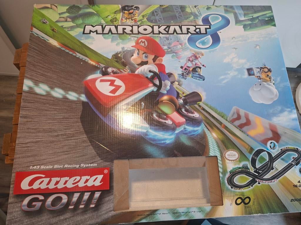 Carrera Go!!! Mario Kart 8 Racebaan Set, Ophalen of Verzenden, Elektrisch, Carrera
