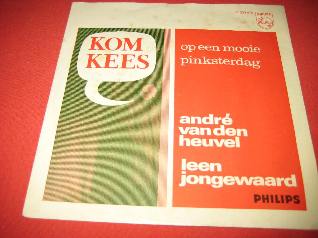André v.d. Heuvel +Leen Jongewaard: Op een mooie pingsterdag, Ophalen of Verzenden, Zo goed als nieuw, Nederlandstalig, Single