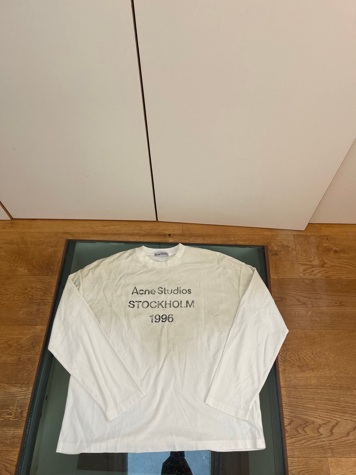 Acne Studios Longsleeve Heren Maat M - Nieuw, Ophalen of Verzenden, Nieuw, Maat 48/50 (M), Wit