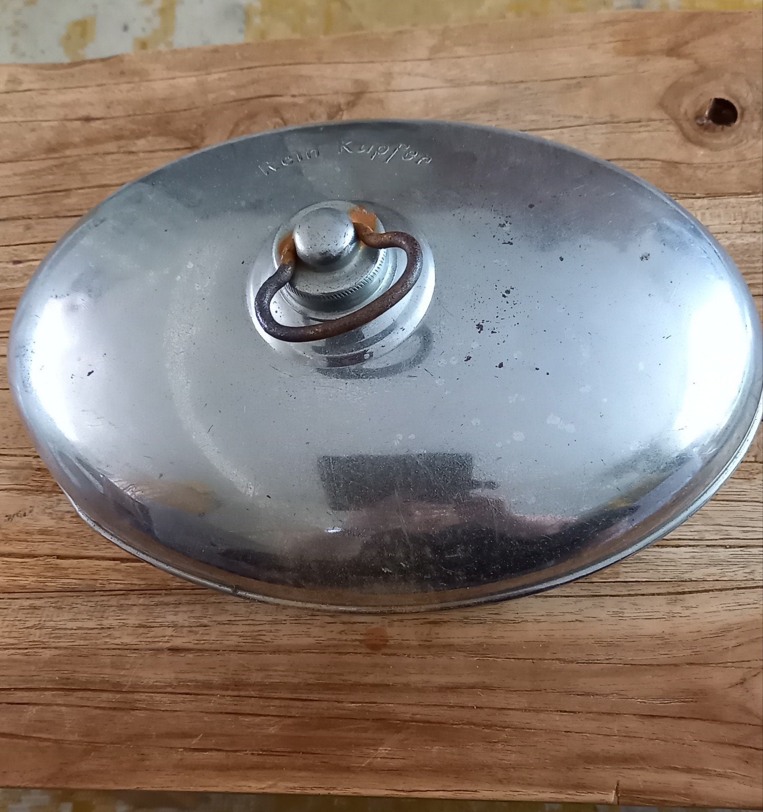 Oude metalen bedkruik - Vintage warmwaterkruik, Ophalen of Verzenden