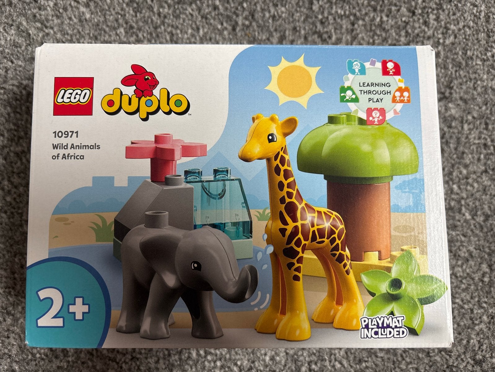 Lego Duplo 10971 Wilde Dieren van Afrika, Gebruikt, Overige thema's, Ophalen of Verzenden, Duplo