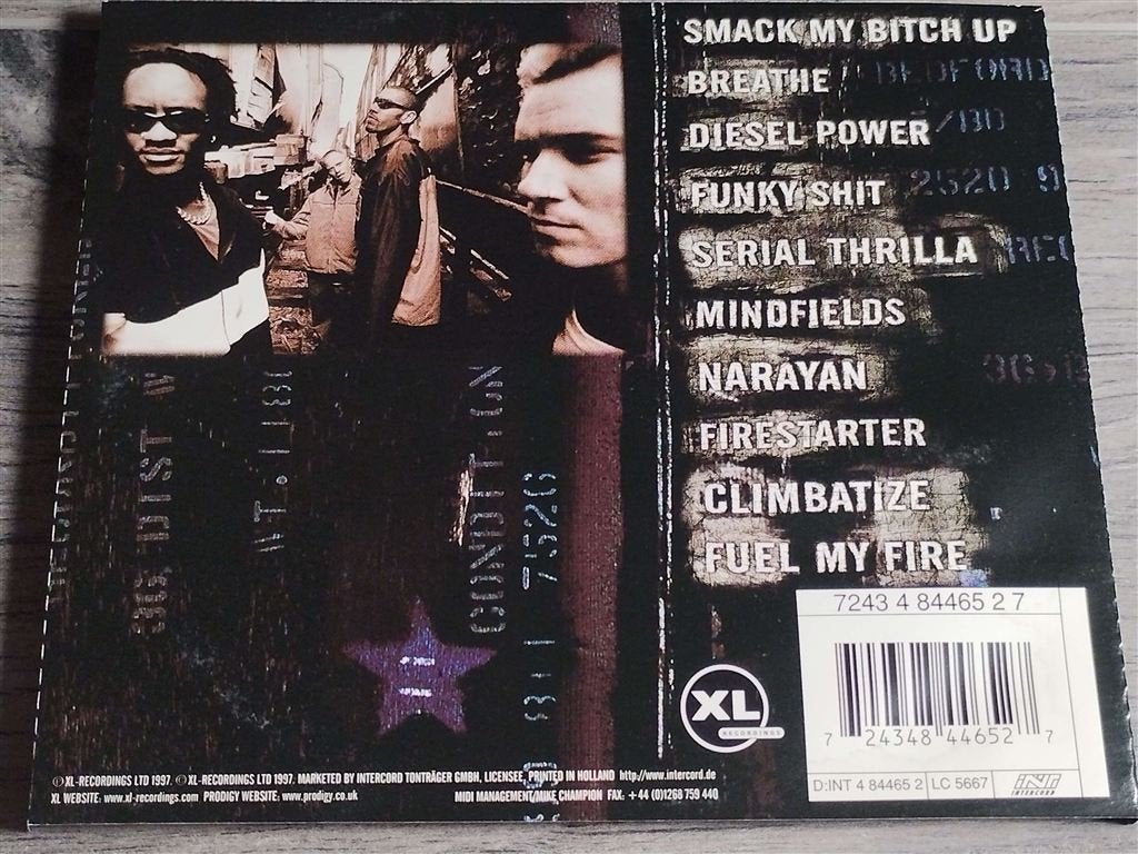 Prodigy - The Fat Of The land, Cd's en Dvd's, Cd's | Dance en House, Ophalen of Verzenden, Gebruikt, Disco