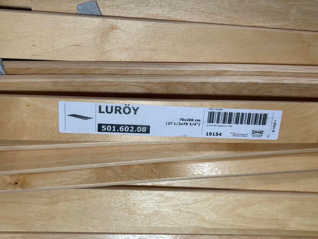 2 x lattenbodem 70 x 200 CM GRATIS, Huis en Inrichting, Slaapkamer | Matrassen en Bedbodems, Ophalen, Zo goed als nieuw, Eenpersoons
