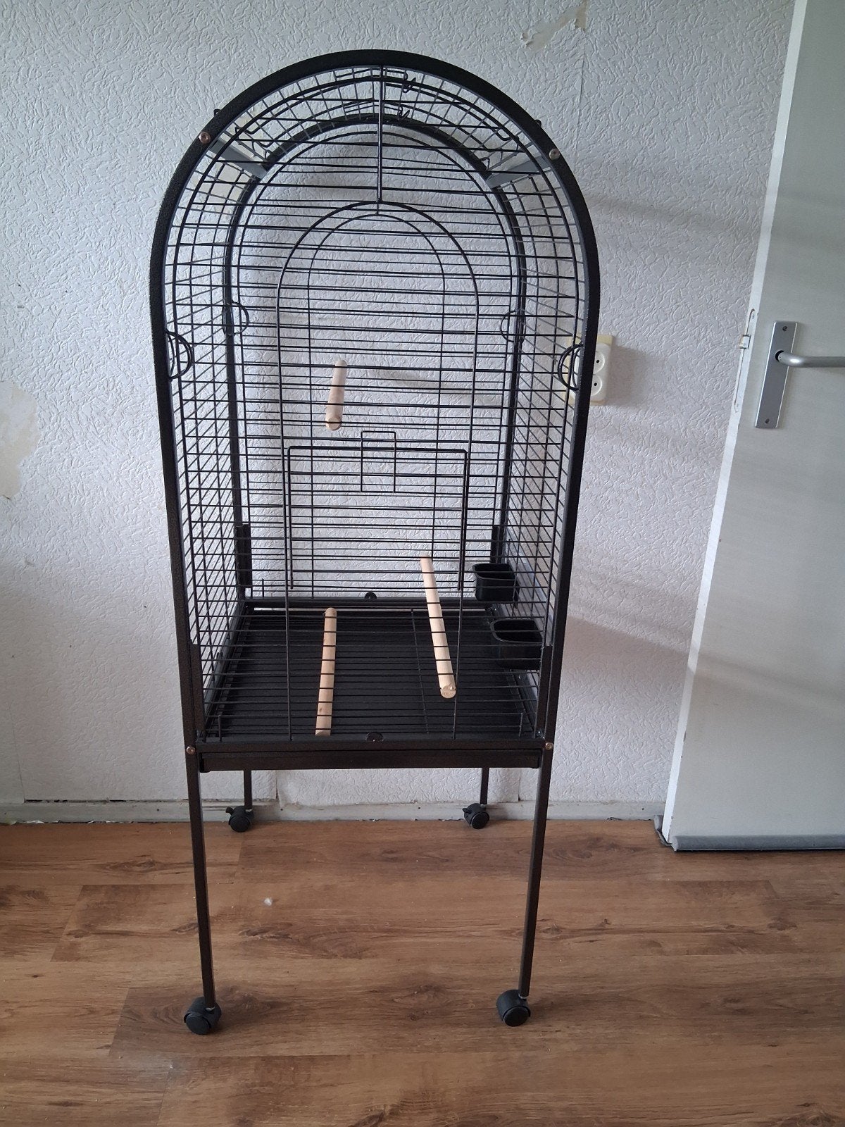 grotte parkieten kooi, Ophalen, Zo goed als nieuw, Metaal, Vogelkooi