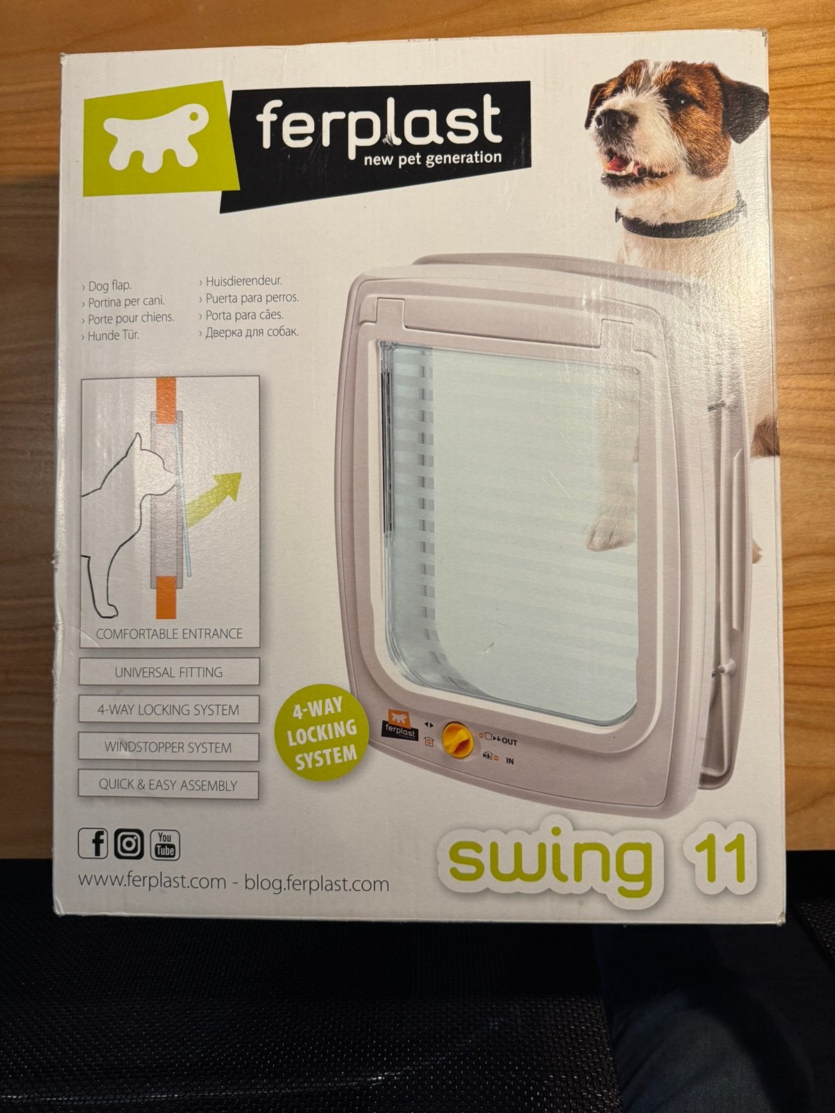 Kattenluikje Ferplast Swing 11, Ophalen of Verzenden, Nieuw