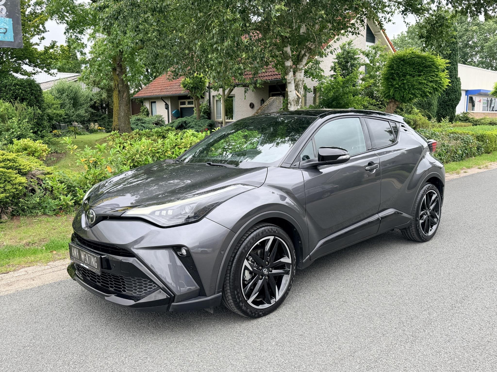 Toyota C-HR 2.0 Hybrid 184PK GR-Sport•ACC•Camera, Auto's, Gebruikt, Euro 6, 4 cilinders, Bedrijf