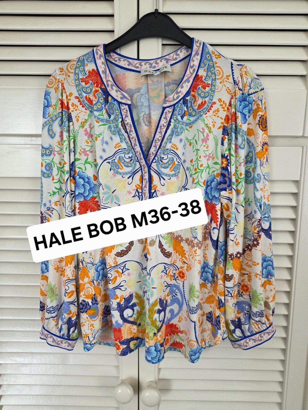 Hale Bob Blouse met Lange Mouwen M36-38, Maat 38/40 (M), Wit, Ophalen of Verzenden, Zo goed als nieuw