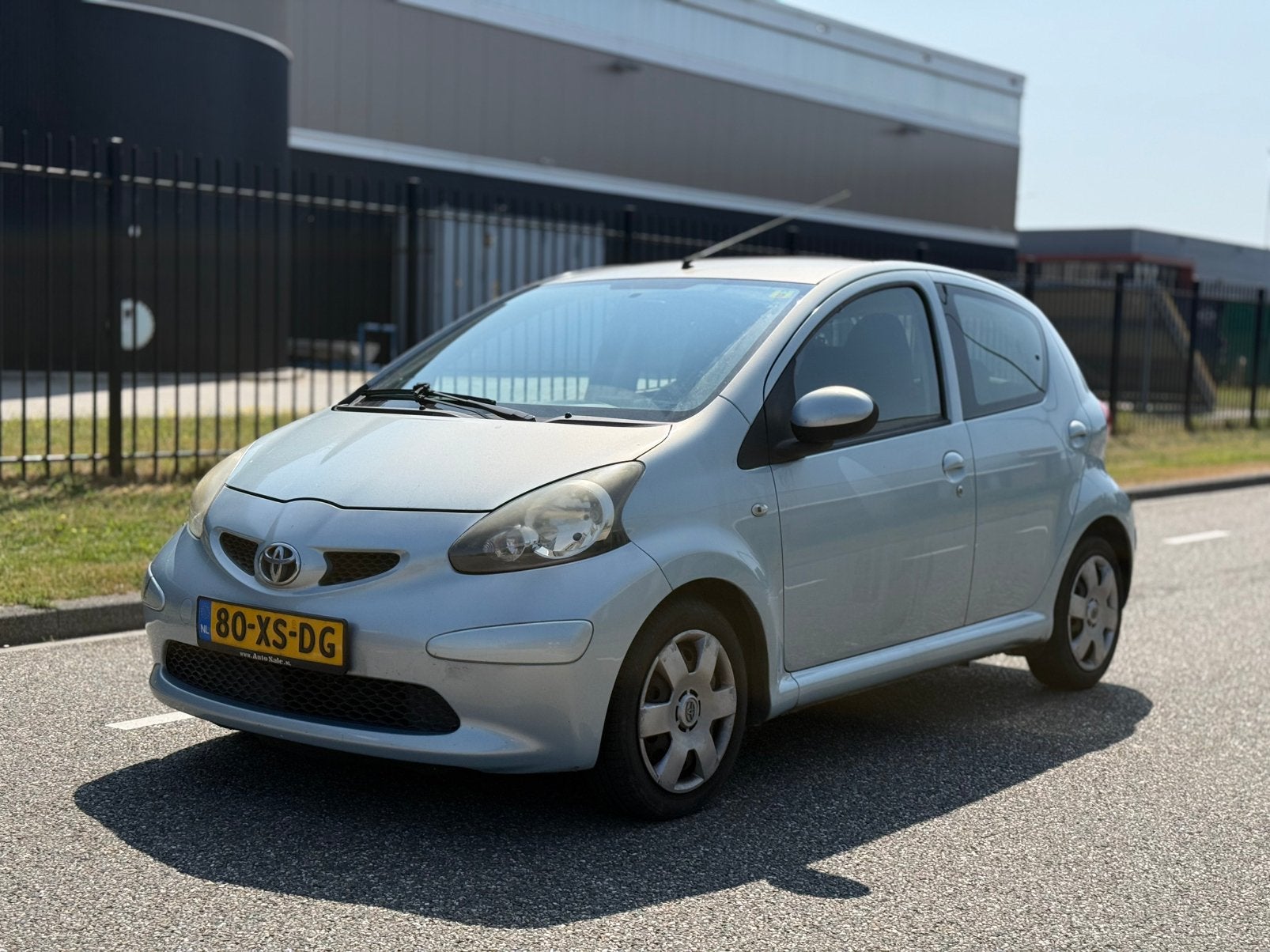 Toyota Aygo 1.0 12V Vvt-i 5DRS MMT 2007 Blauw, Stof, Zwart, Origineel Nederlands, Particulier