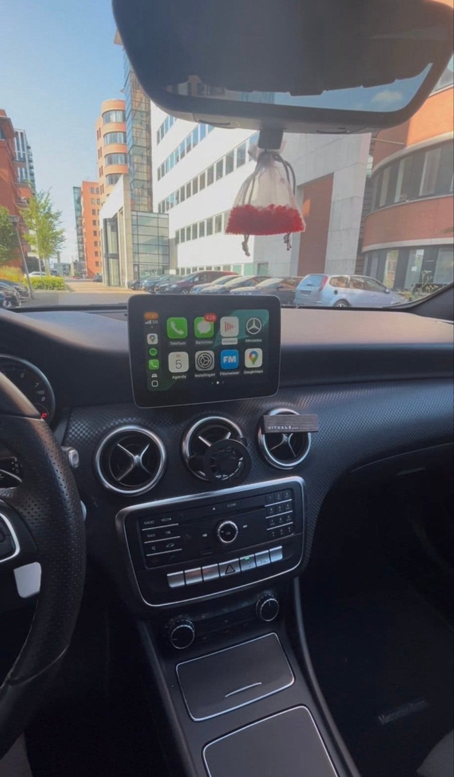 Mercedes A-klasse scherm W176, Ophalen of Verzenden, Zo goed als nieuw