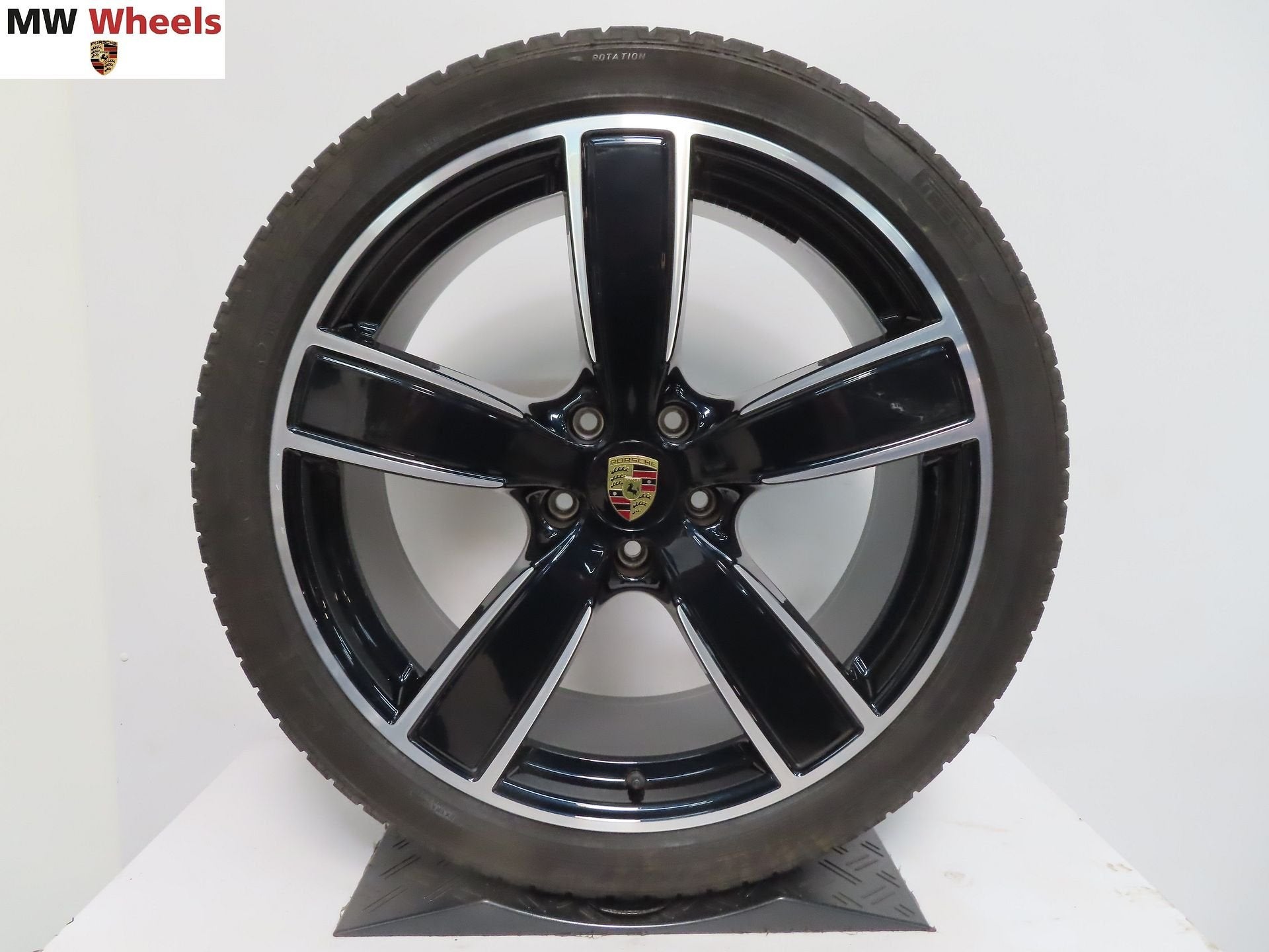 Originele Porsche Cayenne SUV 22 inch velgen winterbanden, Gebruikt, -, 285 mm, -