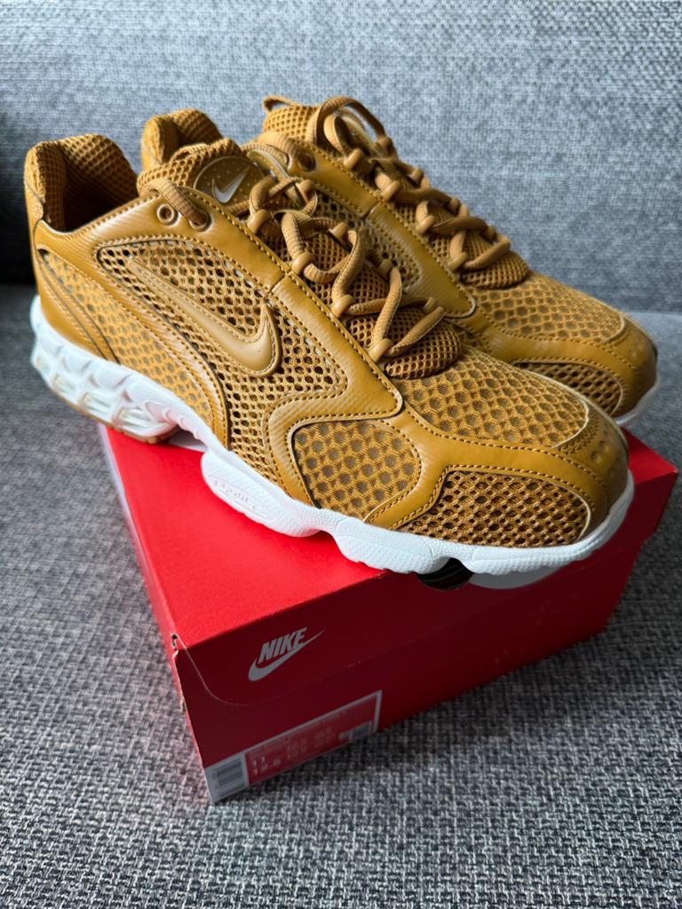 Nike Air Zoom Spiridon Cage 3 - Maat 45 - Nieuw in doos, Bruin, Nieuw, Ophalen of Verzenden, Sneakers of Gympen